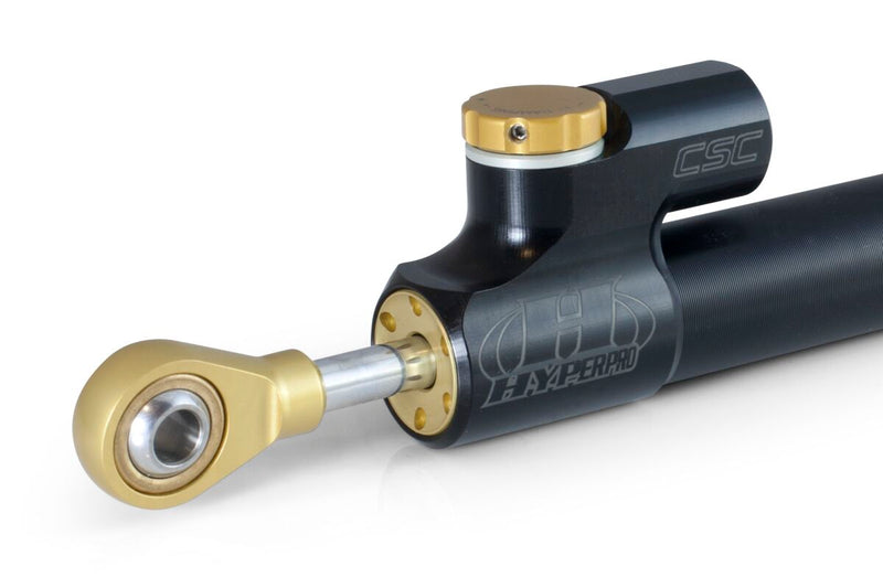 Hyperpro CSC Steering Damper Black Aluminium Kit #DS-075B-NL1