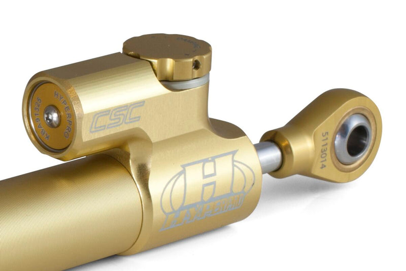 Hyperpro CSC Steering Damper Gold Aluminium Kit #DS-075G-NL1