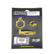 Hyperpro Steering Damper Mounting Kit for 2021-2025 YAMAHA Gold Aluminium #MK-YA09-B001