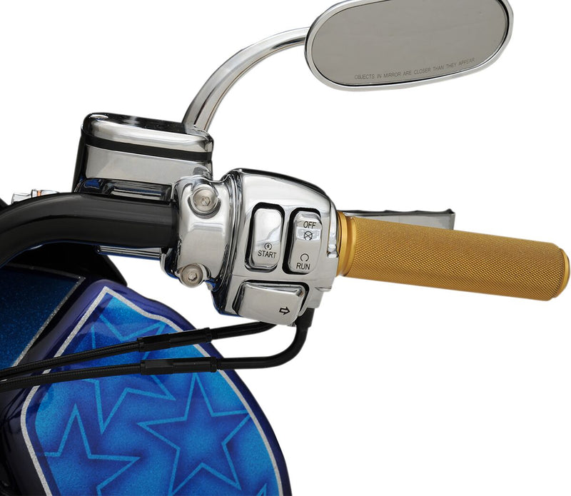 Handlebar Control Kit with Mechanical Clutch Dyna,
Softail,
Sportster