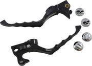 Kuryakyn Zombie Levers For Harley-Davidson 2004-2013 Sportster Motorcycles In Gloss Black