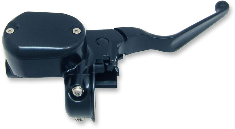 Drag Specialties Front Brake Master Cylinder Assembly - Each, Aluminum - Black / Matte for Harley-Davidson Sportster 2014-2022