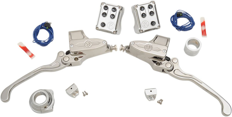 Performance Machine Handlebar Control Kit #0062-4022-CH