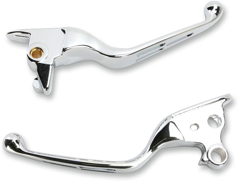 Drag Specialties Slotted Wide Blade Lever Set Fits Harley-Davidson Softail Models 2015-2017