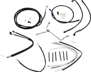 Burly Brand 16 Inch Apehanger Cable/Line Kit in Black For 2015-2016 FLTRX Without ABS Models