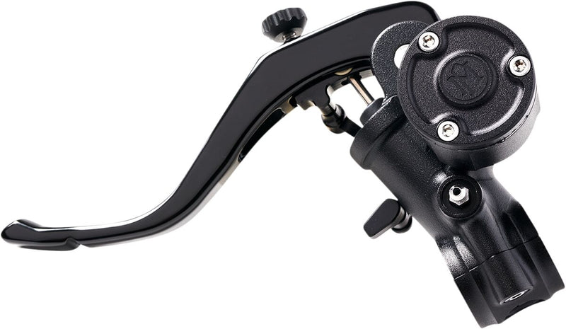 Performance Machine Radial Clutch Master Cylinder - Aluminum, Each - Anodized / Black for Harley-Davidson Touring, Softail, Sportster & Dyna 1984-2024