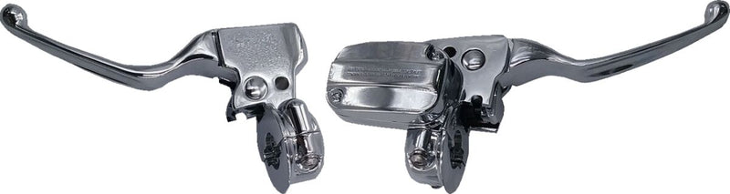 Drag Specialties Handlebar Control Kit Fits Harley-Davidson Touring Models 2021-2024 Chrome