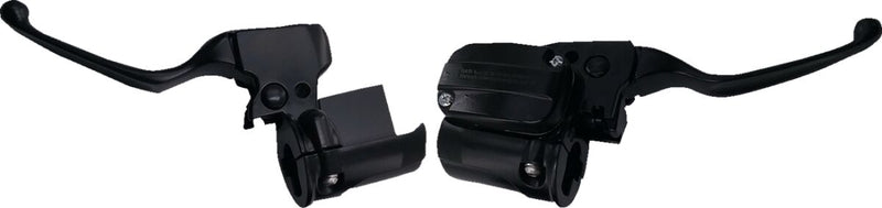 Drag Specialties Handlebar Control Kit Fits Harley-Davidson Touring Models 2024-2024 Black| Matte
