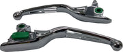 Drag Specialties Slotted Wide Blade Lever Set Fits Harley-Davidson Touring Models 2021-2024 Chrome #H07-0607C