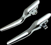 Drag Specialties Custom Lever Set Fits Harley-Davidson Touring Models 2021-2024 Chrome #053842