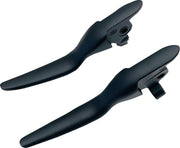 Drag Specialties Custom Lever Set Fits Harley-Davidson Touring, Trike Models 2017-2024 Black| Satin #053996