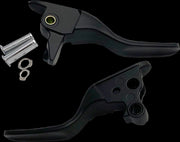 Drag Specialties Short Lever Set Fits Harley-Davidson Touring Models 2008-2013 Black| Matte