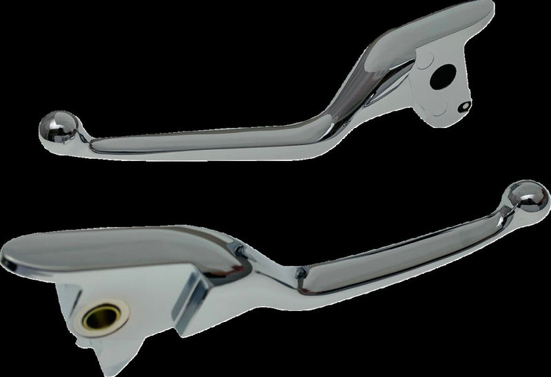 Drag Specialties Narrow Lever Set Fits Harley-Davidson Touring, Trike Models 2014-2016 Chrome