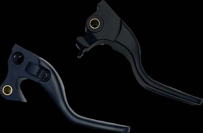 Drag Specialties Short Lever Set Fits Harley-Davidson Sportster Models 2014-2022 Black| Matte