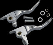 Drag Specialties Short Lever Set Fits Harley-Davidson Touring, Trike Models 2017-2020 Chrome