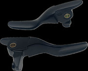 Drag Specialties Short Lever Set Fits Harley-Davidson Touring, Trike Models 2017-2020 Black| Matte