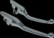 Drag Specialties Narrow Lever Set Fits Harley-Davidson Dyna, Softail Models 2018-2024 Chrome Fitment Harley-Davidson