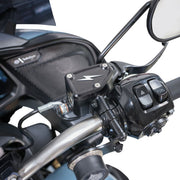 Master Cylinder Cover Black| Silver #TSC-3178-4
