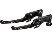 Rick's Motorcycles LEVER KIT, ADJUSTABLE, PAIR, GOOD GUYS for 2021-2023 Harley-Davidson Lever Assembly Anodised Black Aluminium