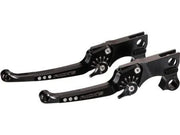 Rick's Motorcycles LEVER KIT, ADJUSTABLE, PAIR, GOOD GUYS for 2006-2017 Harley-Davidson Lever Assembly Anodised Black Aluminium