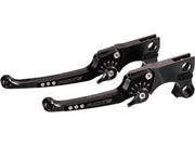 Rick's Motorcycles LEVER KIT, ADJUSTABLE, PAIR, GOOD GUYS for 2015-2017 Harley-Davidson Lever Assembly Anodised Black Aluminium #85-5010000-B