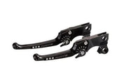 Rick's Motorcycles LEVER KIT, ADJUSTABLE, PAIR, GOOD GUYS for 2018-2024 Harley-Davidson Lever Assembly Anodised Black Aluminium #85-5030000-B