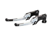 Rick's Motorcycles LEVER KIT, ADJUSTABLE, PAIR, GOOD GUYS for 2018-2024 Harley-Davidson Lever Assembly Black Silver Aluminium