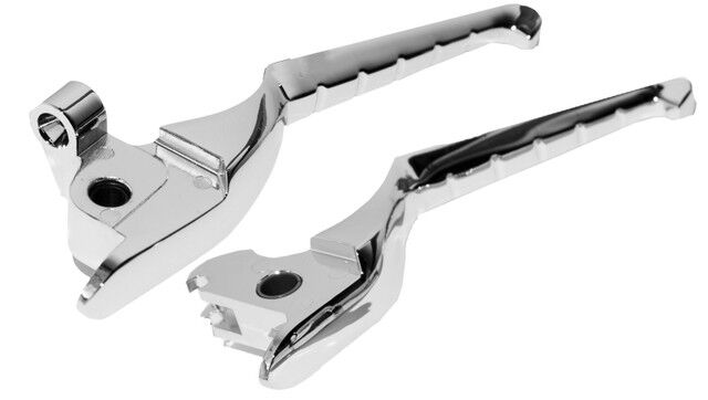 Kuryakyn LEVERS - ENYGMA for 2014-2016 Harley-Davidson Lever Assembly Chrome Front Brake/Clutch Aluminium Pair #KUR10057-1