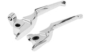 Kuryakyn LEVERS - ENYGMA for 2017-2020 Harley-Davidson Lever Assembly Chrome Front Brake/Clutch Aluminium Pair #KUR10058-1