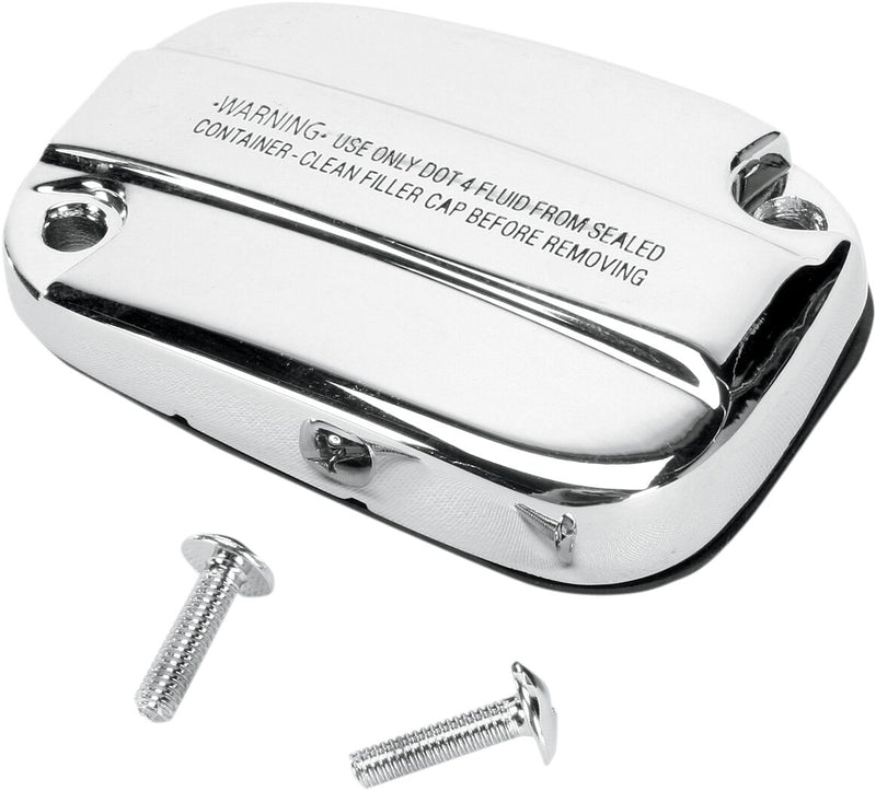 Drag Specialties Front Brake Master Cylinder Cover Kit Fits Harley-Davidson Touring, Trike Models 2003-2024