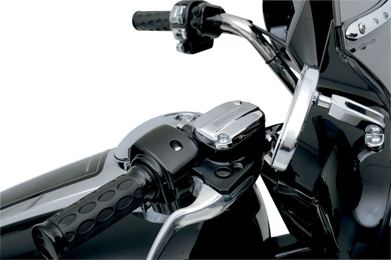 Drag Specialties Front Brake Master Cylinder Cover Kit Fits Harley-Davidson Touring, Trike Models 2003-2024