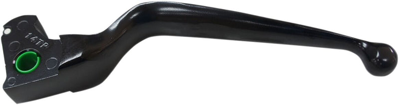 Drag Specialties Wide Blade Replacement Clutch Lever - Each, Standard, Aluminum - Black / Matte for Harley-Davidson Trike 2014-2016
