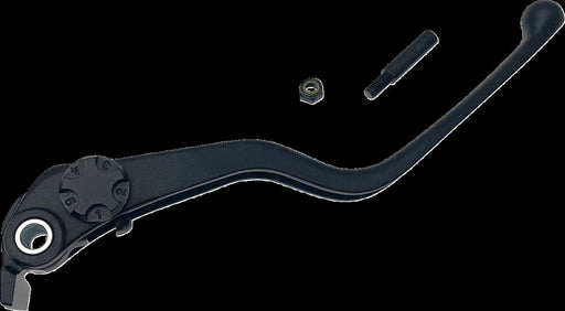 Drag Specialties Wide Blade Replacement Brake Lever Black| Matte