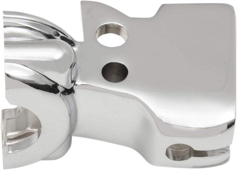 Drag Specialties Clutch Lever Bracket - Clutch /  Perch, Each, Aluminum - Chrome for Harley-Davidson Touring, Softail & Trike 2008-2017