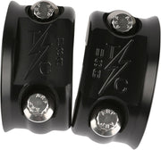 Thrashin Supply Co. Brake/Clutch Perch Clamp In Black For Harley-Davidson Touring, Dyna, FXR & Softail