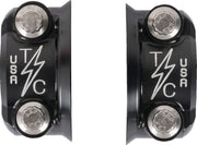 Speedway Perch Clamp Black| Chrome| Polished Fitment Harley-Davidson #TSC-2803-4