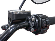 Speedway Perch Clamp Black| Chrome| Polished Fitment Harley-Davidson #TSC-2803-4