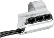 Contour Billet Handlebar Switch Dyna,
Softail,
Classic,
Sportster,
Touring