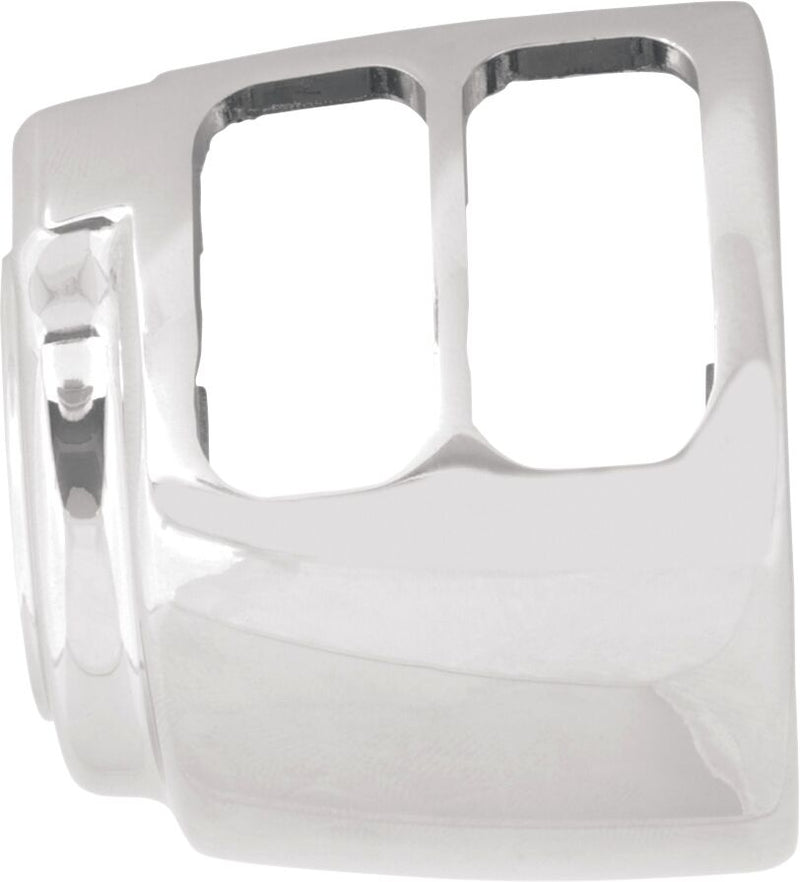 Drag Specialties Handlebar Switch Housing Kit - Each, Aluminum - Chrome for Harley-Davidson Touring, Softail, Dyna & Trike 1996-2015