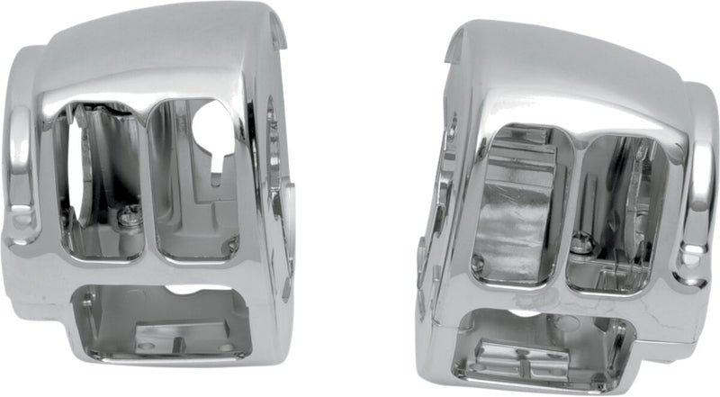 Drag Specialties Handlebar Switch Housing Kit Fits Harley-Davidson Dyna, Softail Models 2011-2015