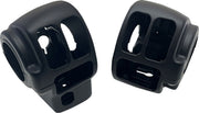 Drag Specialties Handlebar Switch Housing Kit Fits Harley-Davidson Dyna, Softail Models 2016-2024 Black Fitment Harley-Davidson