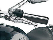 Kuryakyn Silhouette Levers In Chrome For Harley-Davidson 1996-2017 Cable Clutch Motorcycles