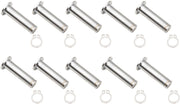 Drag Specialties Chrome Brake Pivot Pin for 2019-2025 Harley-Davidson Trike and 2008-2025 Harley-Davidson Touring Motorcycles