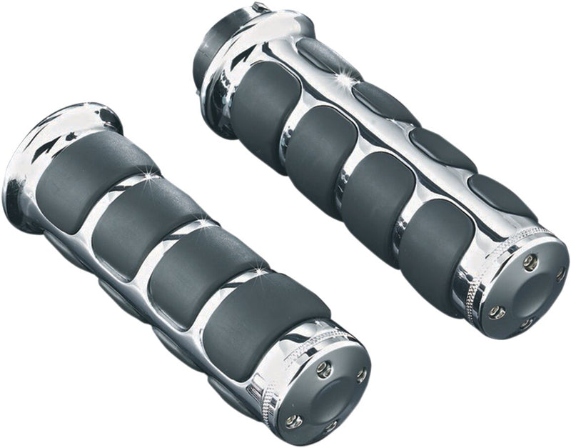 ISO®-Grips Black| Chrome