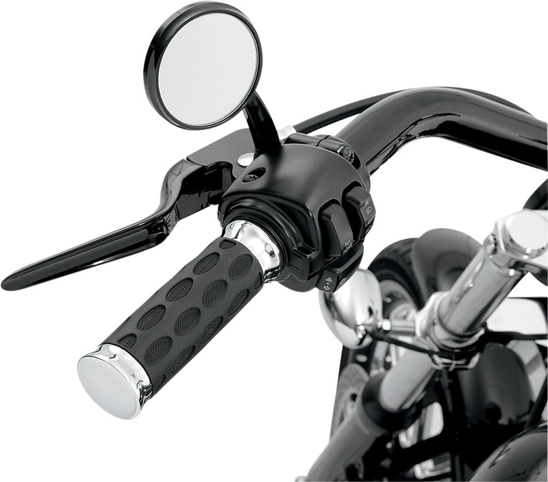 Drag Specialties Custom Rubber Grips Fits Harley-Davidson Dyna, Softail, Sportster, Touring Models 1982-2017