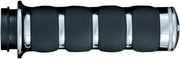 Kuryakyn ISO-Grips In Chrome For 2008-2024 Harley-Davidson E-Throttle Models & Road King Special/Trike