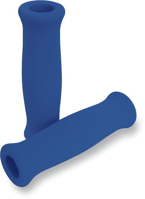 EBC Baja Foam Grips Blue Closed End Rubber Pair