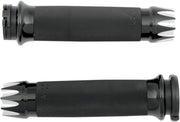 Excalibur Custom Grips Dyna, Softail, Classic, Sportster, Touring, V-Rod Anodised| Black