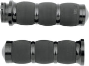Avon Performance Air Cushioned Grips In Black For 1974-2023 Harley-Davidson Single And Dual Throttle Cable Models