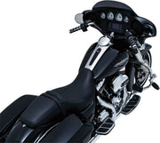Kuryakyn Kinetic Grips In Chrome For For 2008-2024 Harley-Davidson E-Throttle Models & Road King Special/Trike Black| Chrome #KUR6352